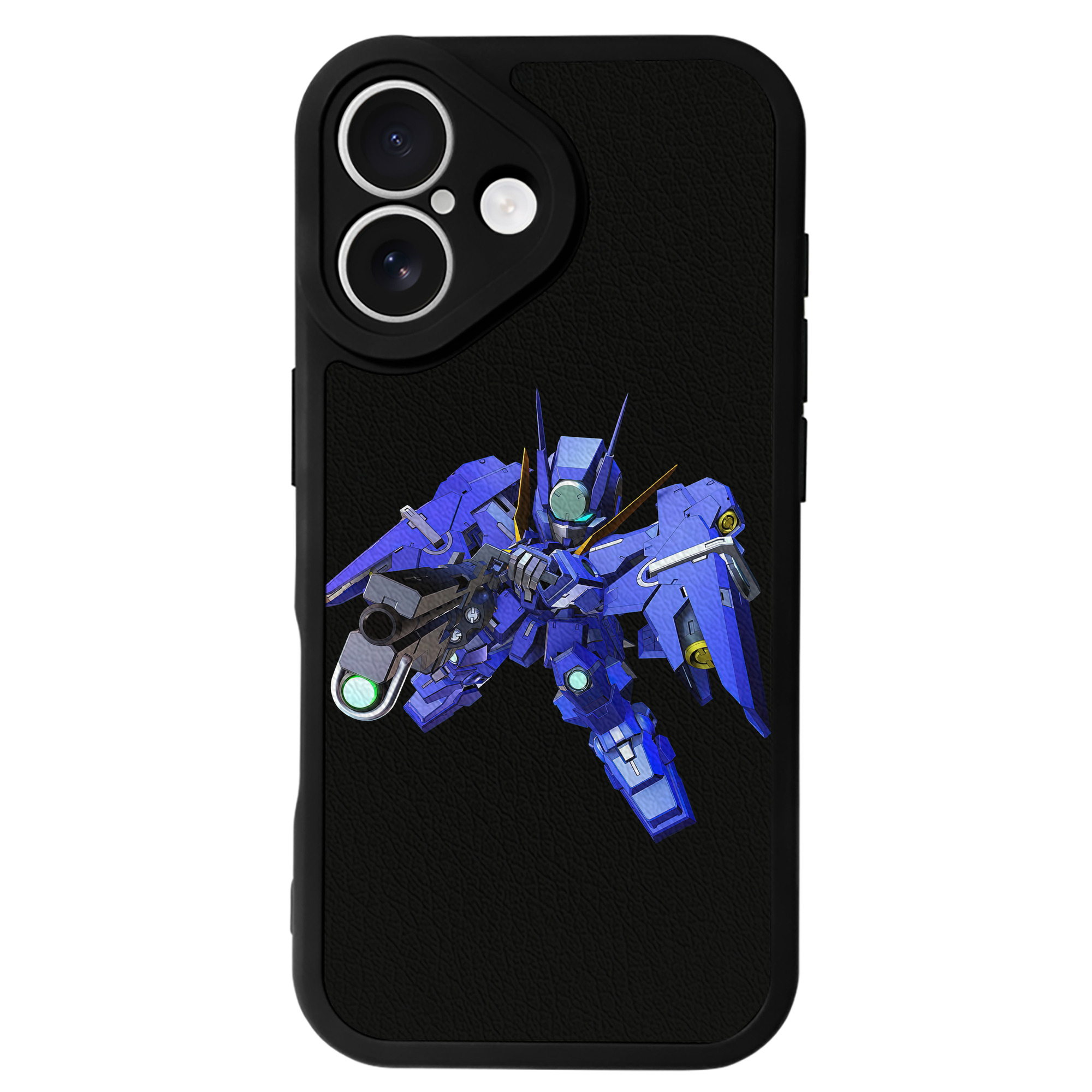 （画像用） 機動戦士ガンダム Mobile Suit Gundam 【iPhone 16シリーズ対応】シリコンスマホケース（レザー調） 材質：シリコン
